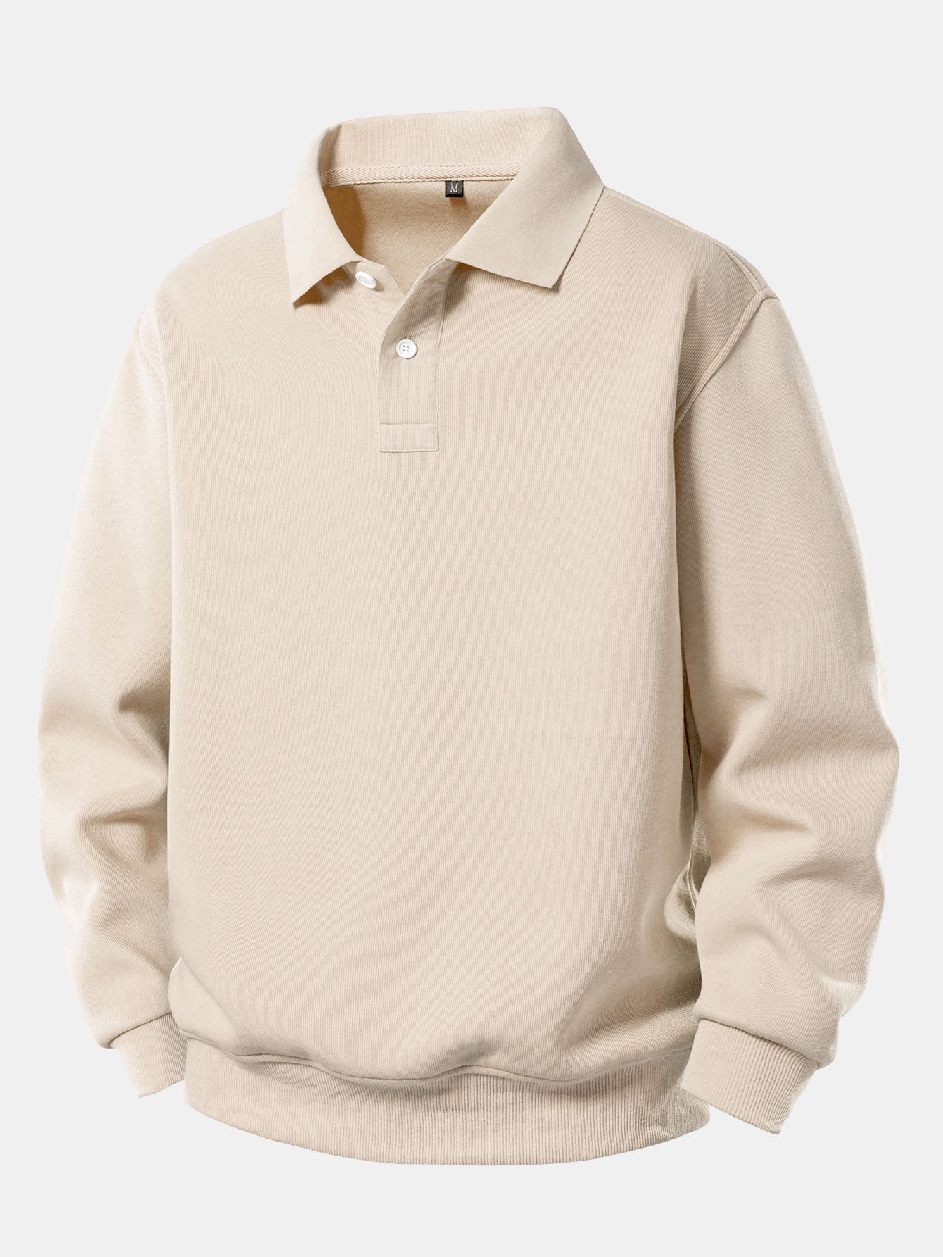 Pullover mit festem Poloshirt-Kragen