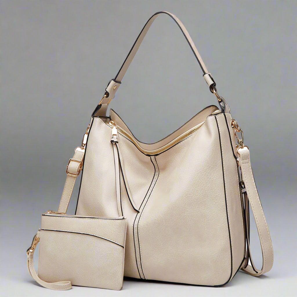 Cecile - Stylische Leder-Tote