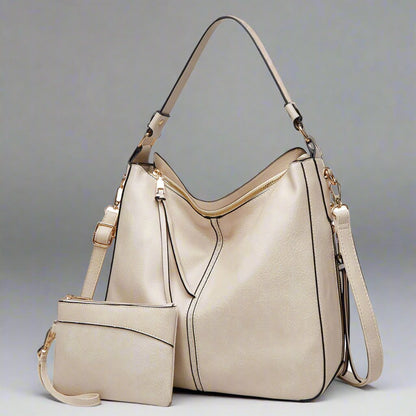 Cecile - Stylische Leder-Tote