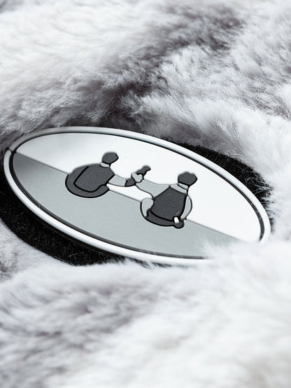 Kunstpelz Reißverschlussjacke