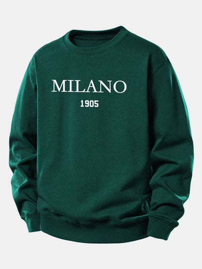 Milano Print Relax Fit Sweatshirt