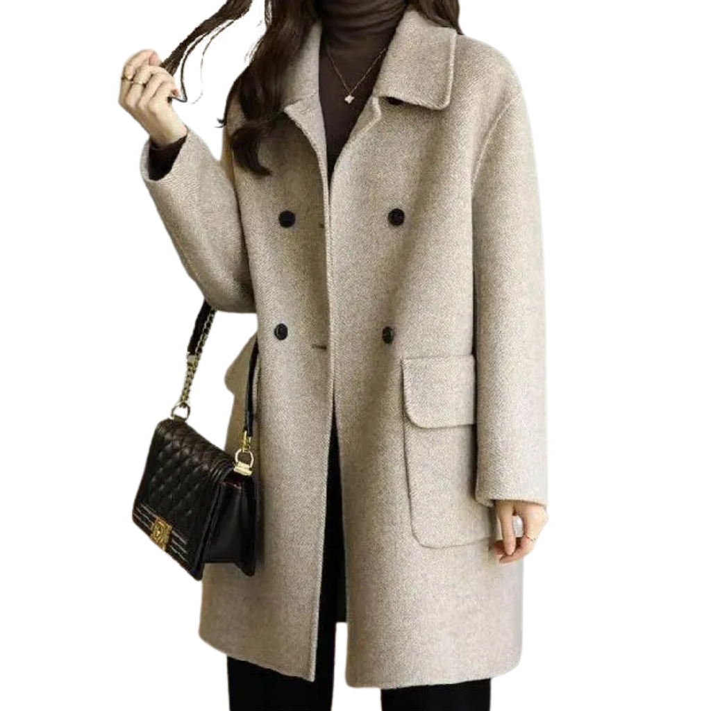 Silvia - Zeitlose Kaschmirjacke