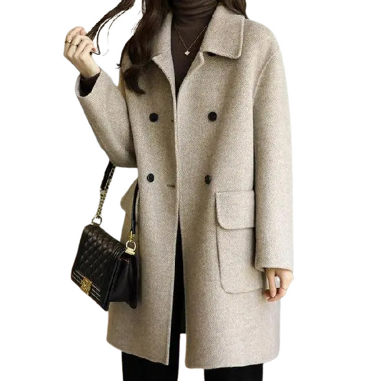 Silvia - Zeitlose Kaschmirjacke