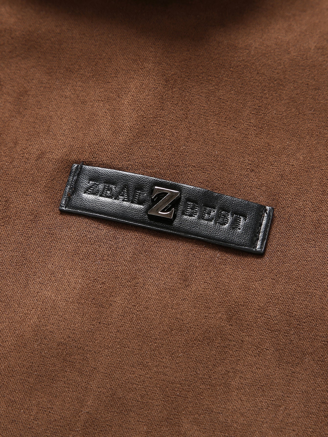 Wildlederjacke mit Teddyfutter und Taschen