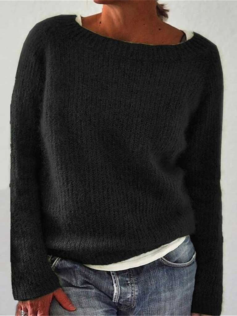 AVA WEICHER STRICK-PULLOVER