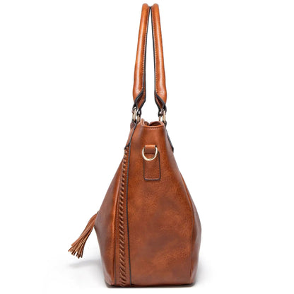 Adeline - Premium Leder Tote