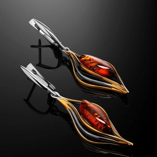 Vintage Rote Wüstenohrringe