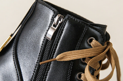 Fleecegefütterte Kampfstiefel