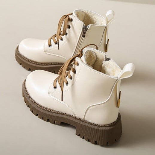 Fleecegefütterte Kampfstiefel