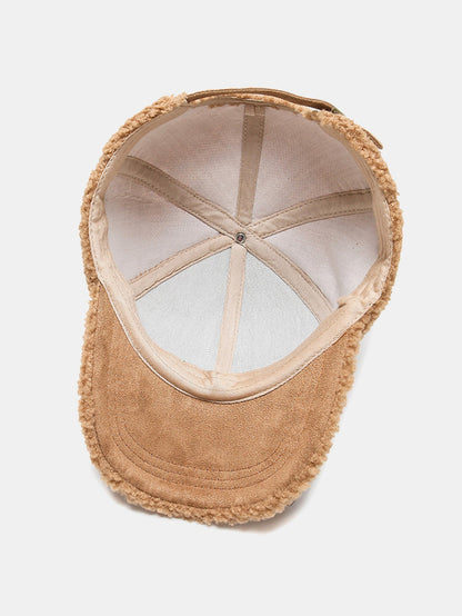 Teddy Fleece Dicke Warme Baseballkappe