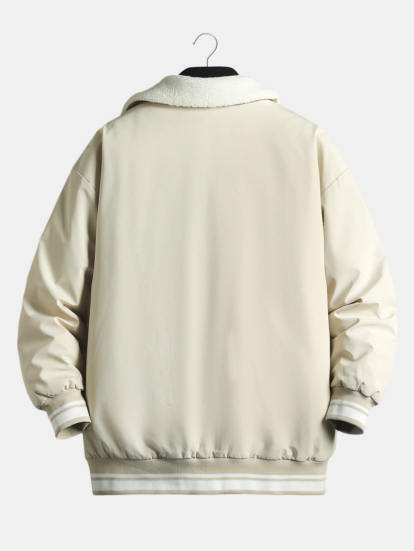 Teddy gefütterte Baseballjacke