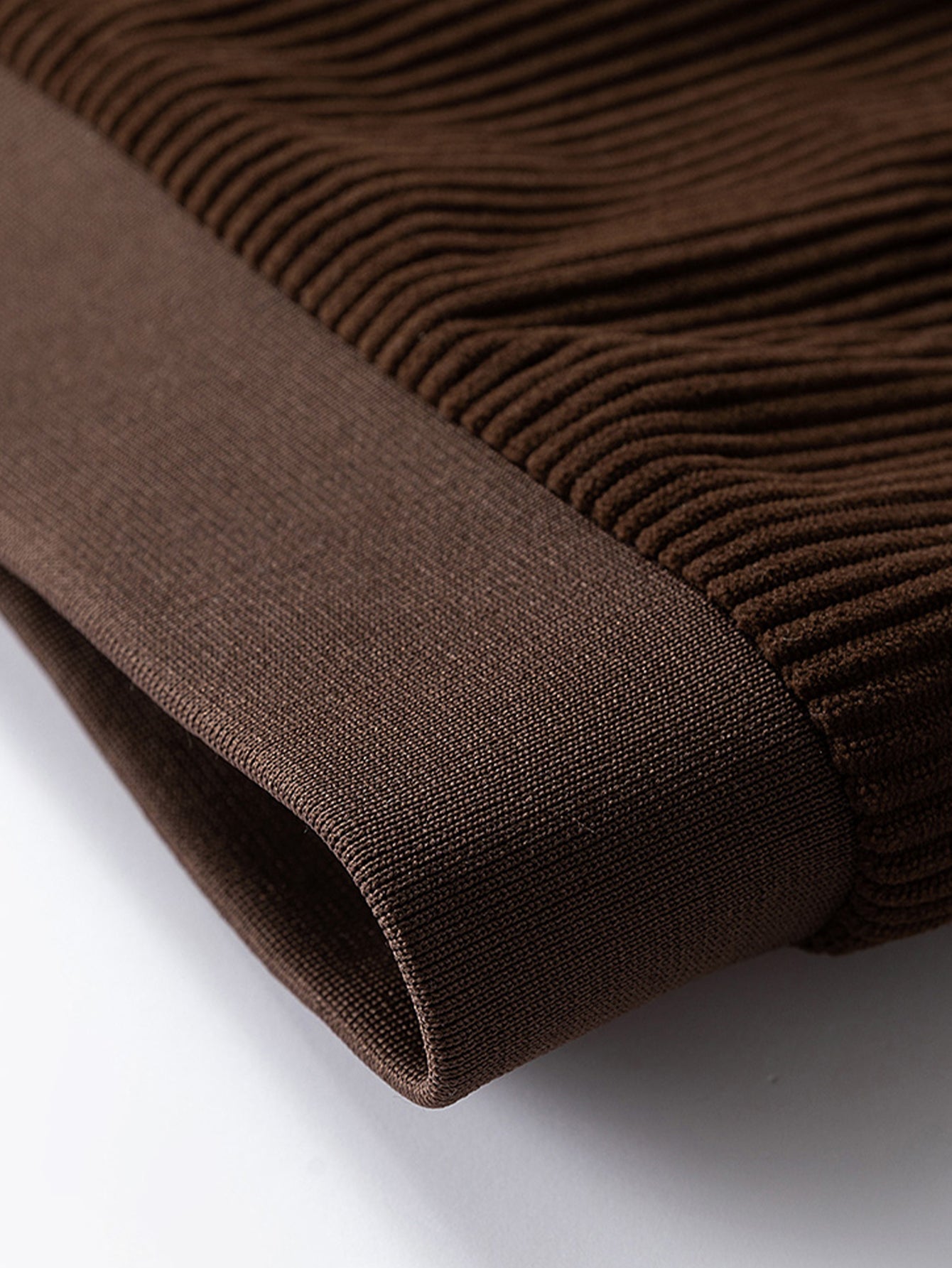 Teddygefütterte Cordjacke mit Reißverschluss