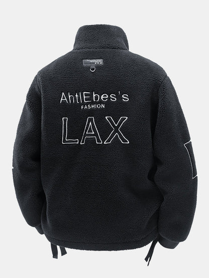 Teddy Reißverschluss Mantel