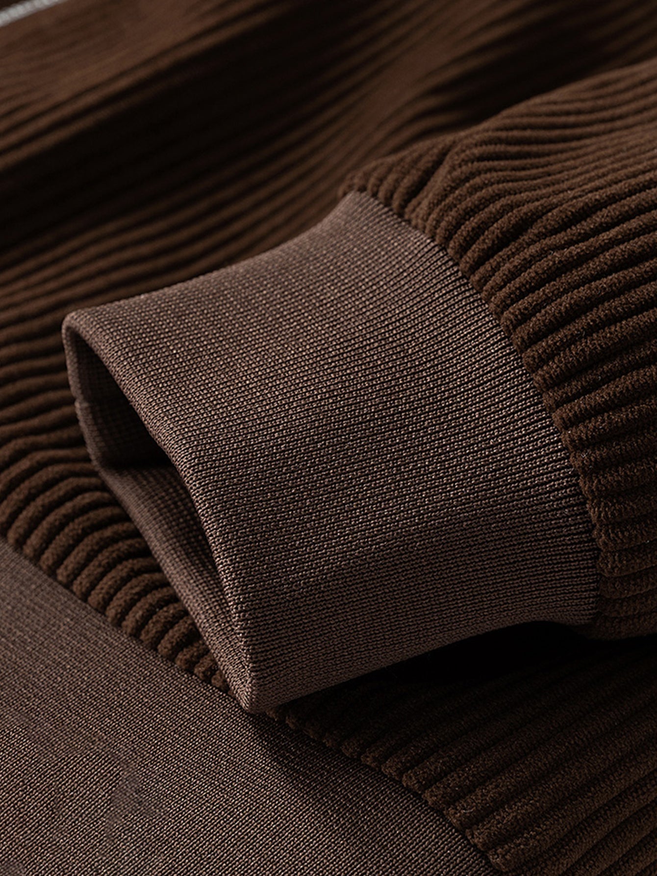 Teddy-Futter Cordjacke mit Reißverschluss