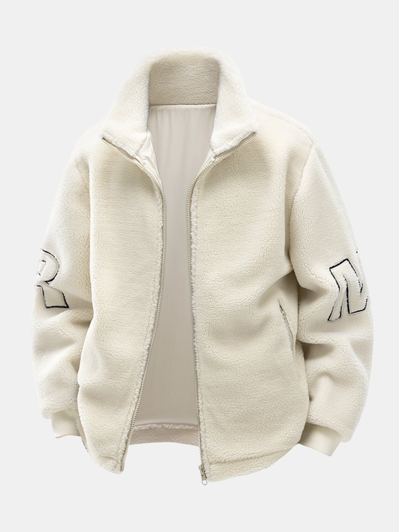 Teddy Reißverschluss Mantel