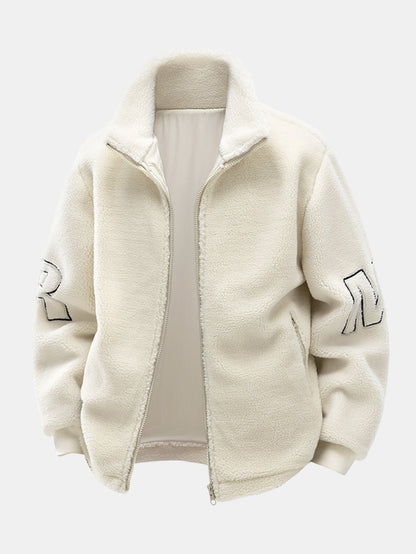 Teddy Reißverschluss Mantel