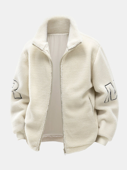 Teddy Reißverschluss Mantel