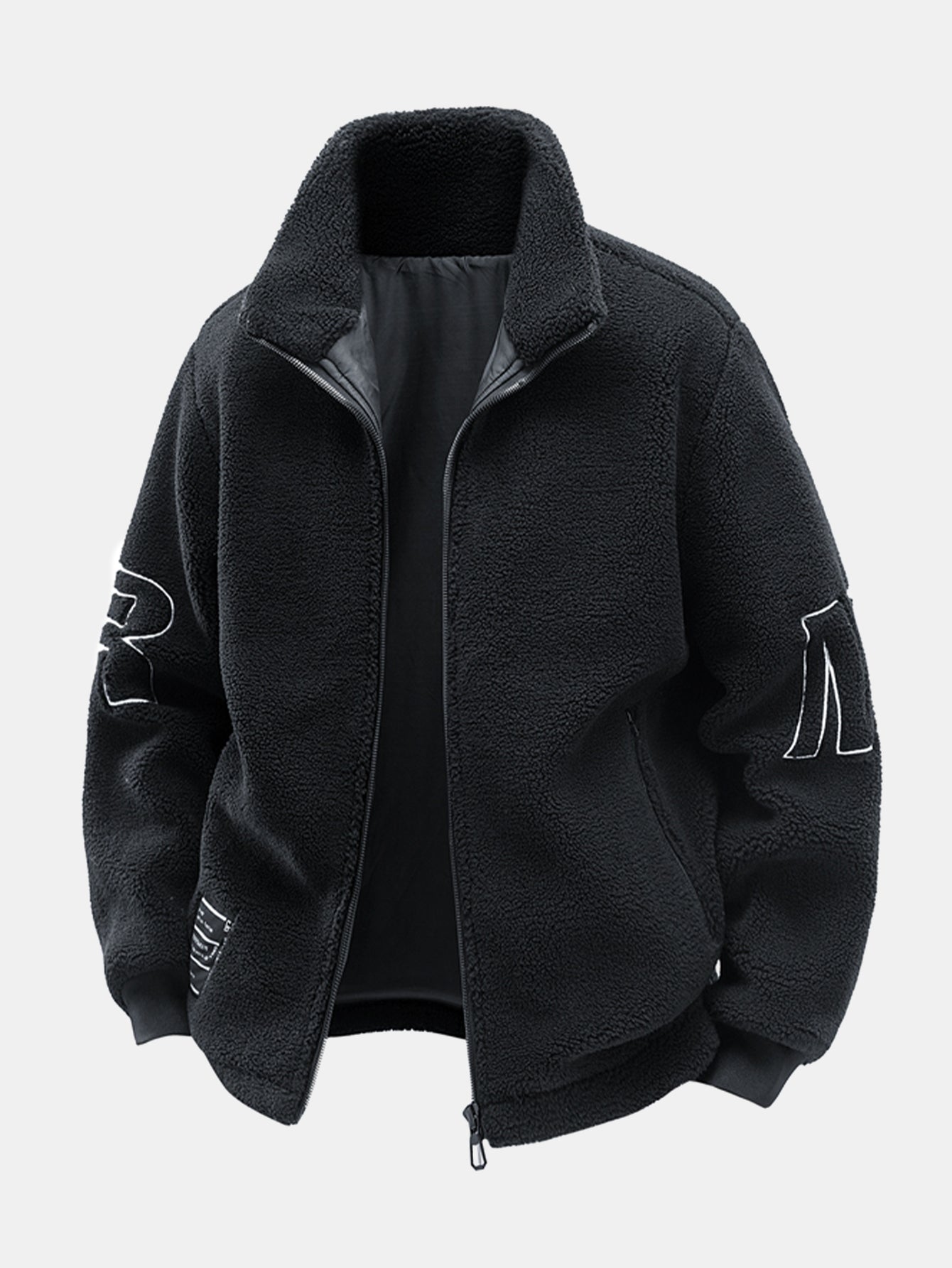 Teddy Reißverschluss Mantel