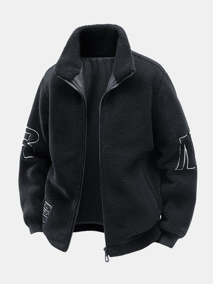 Teddy Reißverschluss Mantel