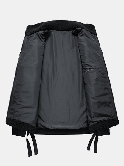 Teddy Reißverschluss Mantel