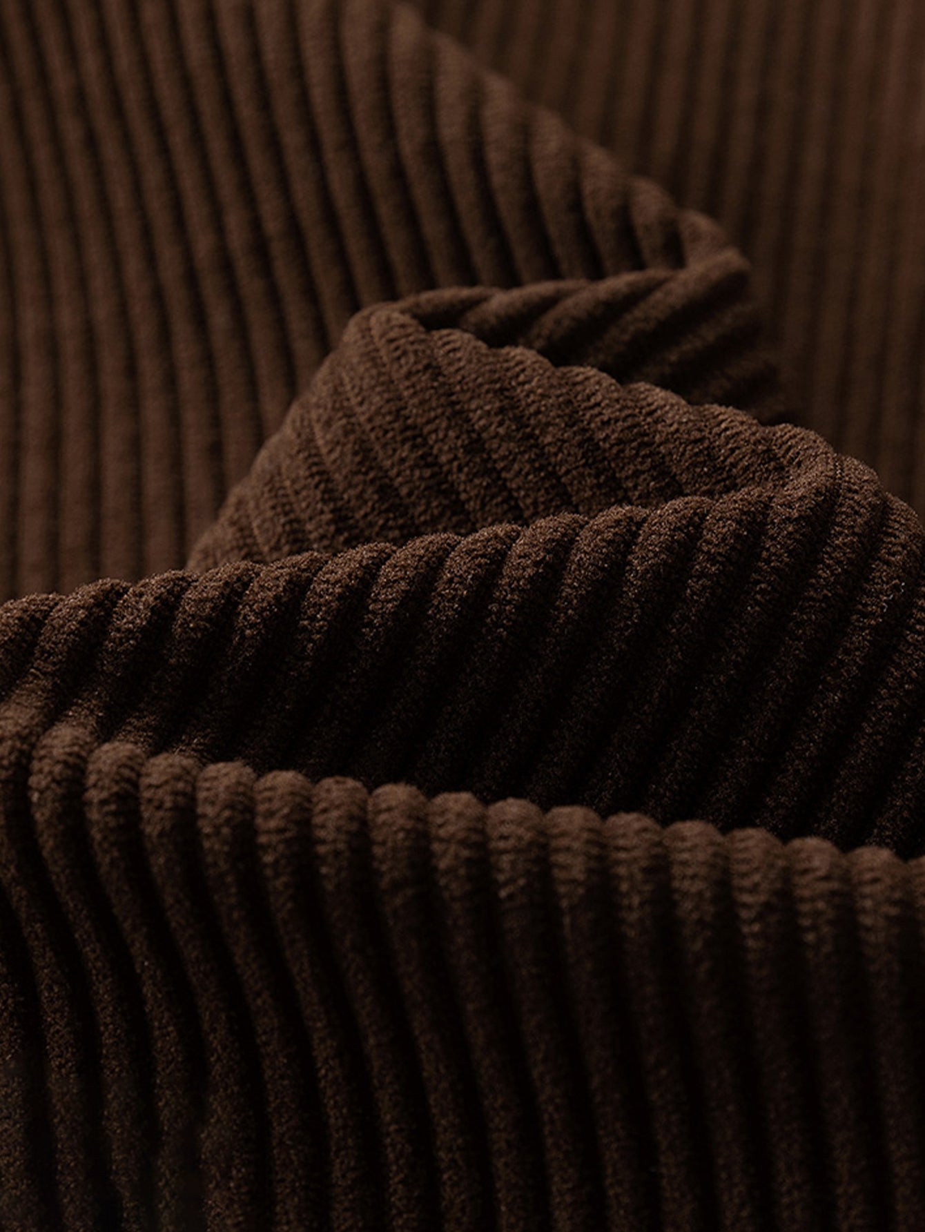 Teddy-Futter Cordjacke mit Reißverschluss