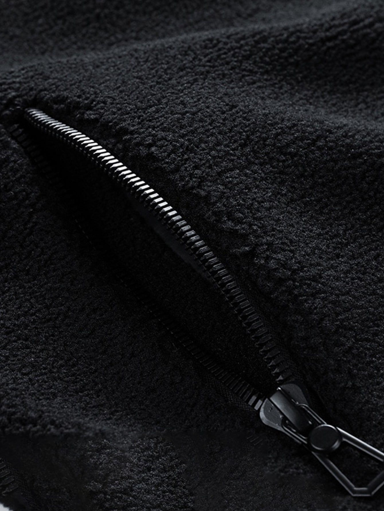 Teddy Reißverschluss Mantel