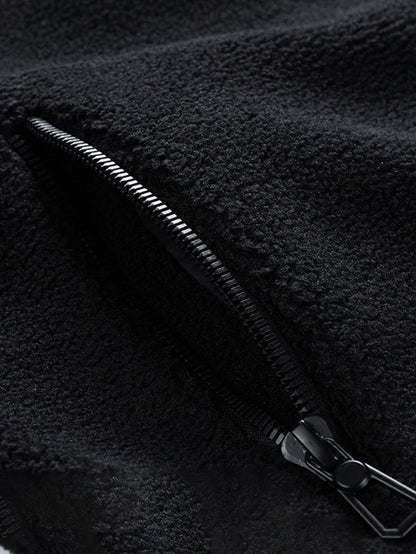 Teddy Reißverschluss Mantel