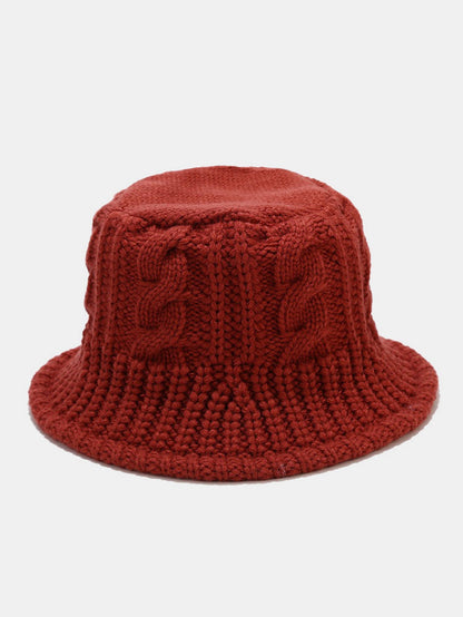 Handgewebter dicker Winter-Bucket-Hut