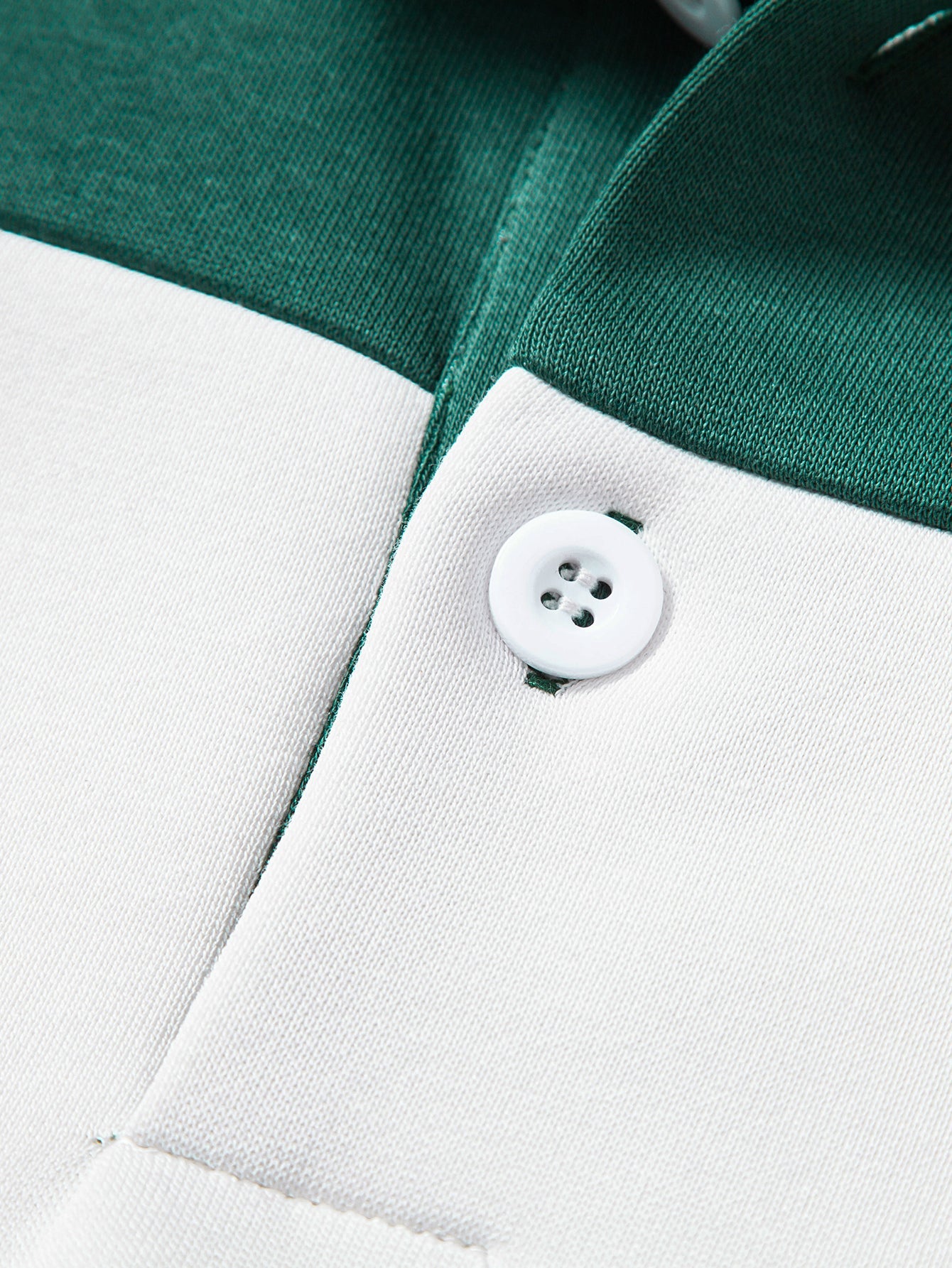 Relax Fit NY Print Farbe Block Poloshirts Sweatshirt