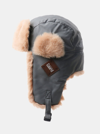 Winter Thermo-Futter Fliegerhut mit Ohrenschutz