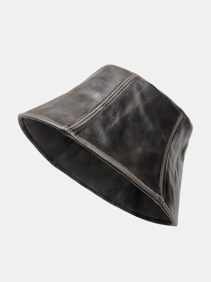PU-Leder Outdoor Fashion Fischerhut