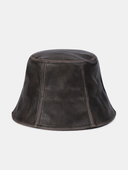 PU-Leder Outdoor Fashion Fischerhut