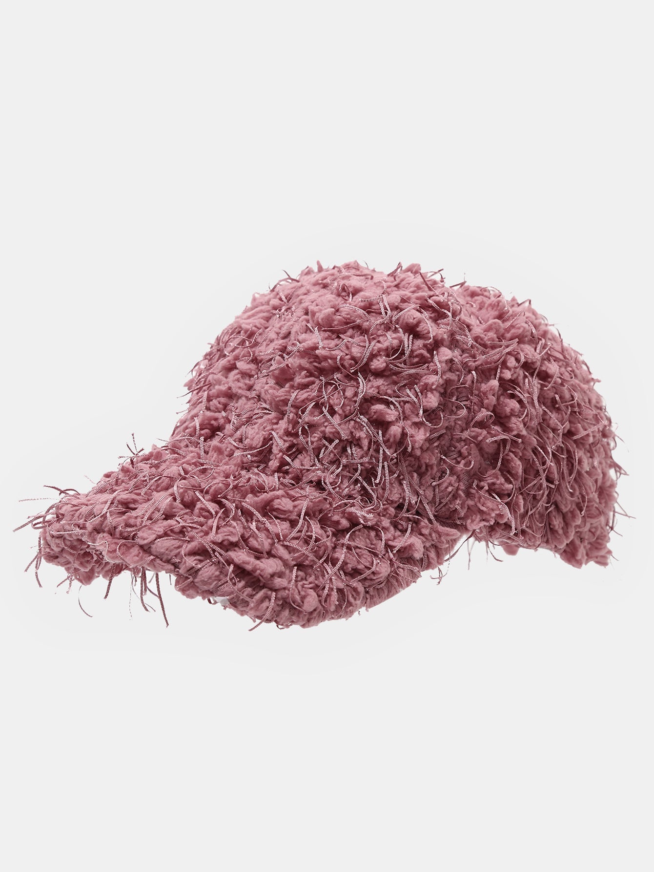 Einfarbige Herbst- und Winterplüsch Mode Baseballmütze Dick Warm Einfach