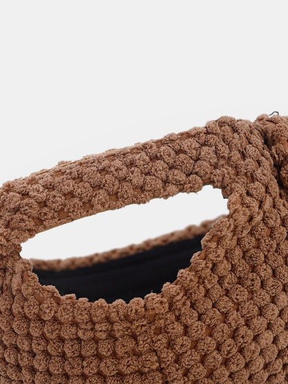 Retro Corduroy Einfarbige Beanie-Mütze