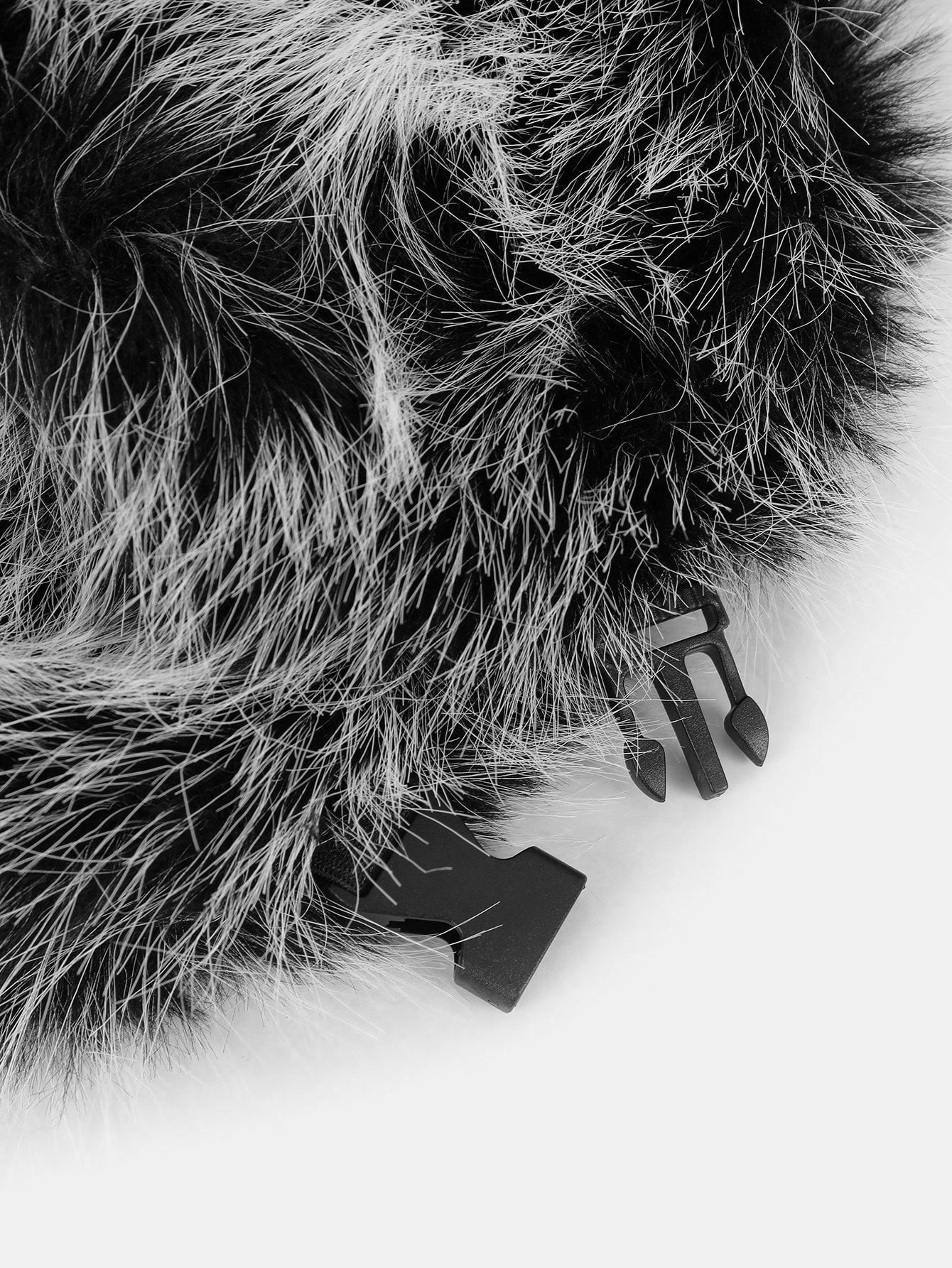 Modischer zweifarbiger Trapper-Hut mit dickem, thermischem Futter und winddichter Ausstattung