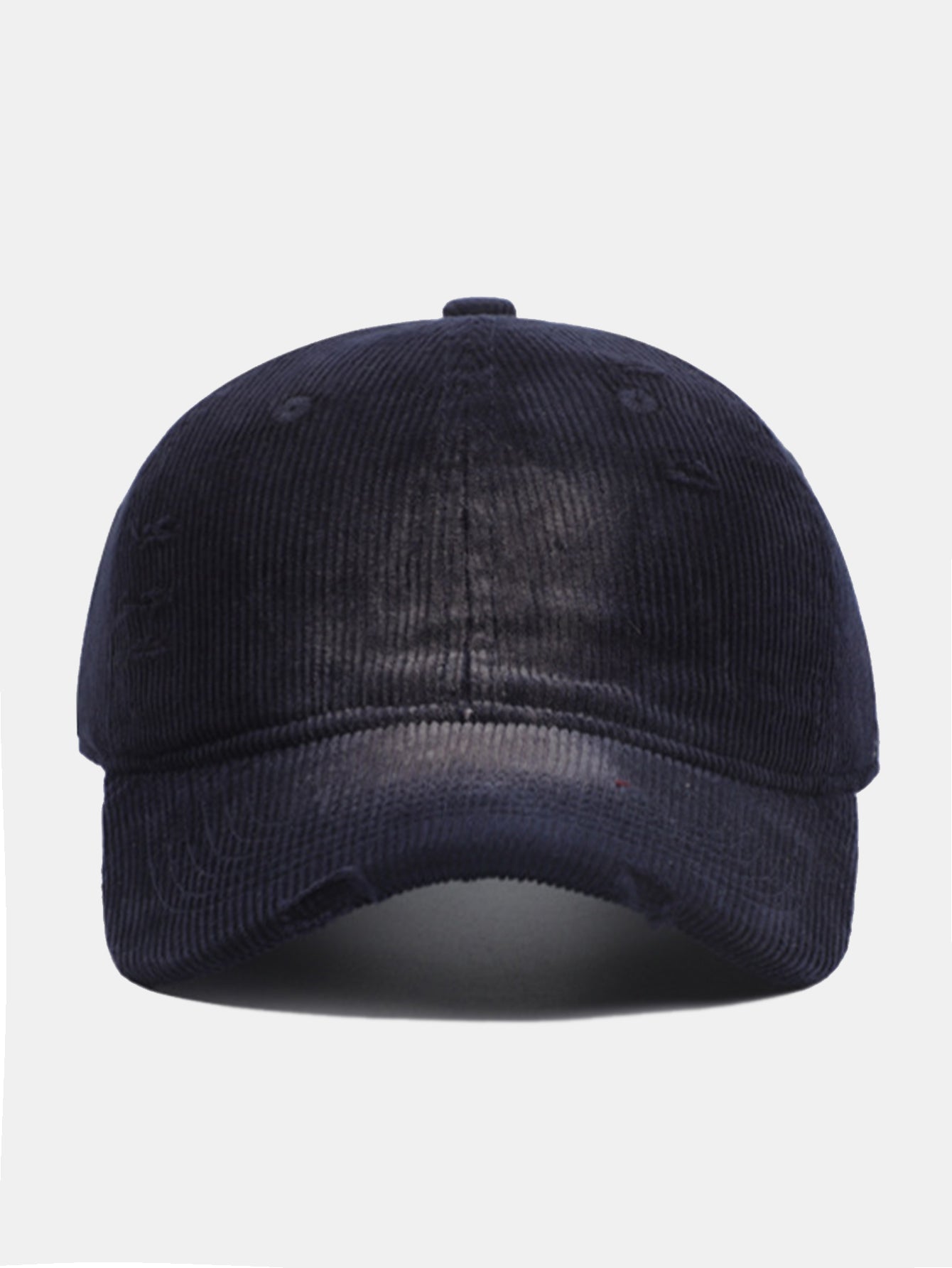 American Street zerrissene gebürstete Cord-Baseballkappe