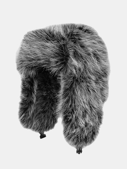 Zweifarbiger dicker thermisch gefütterter winddichter modischer lässiger Trapper-Hut