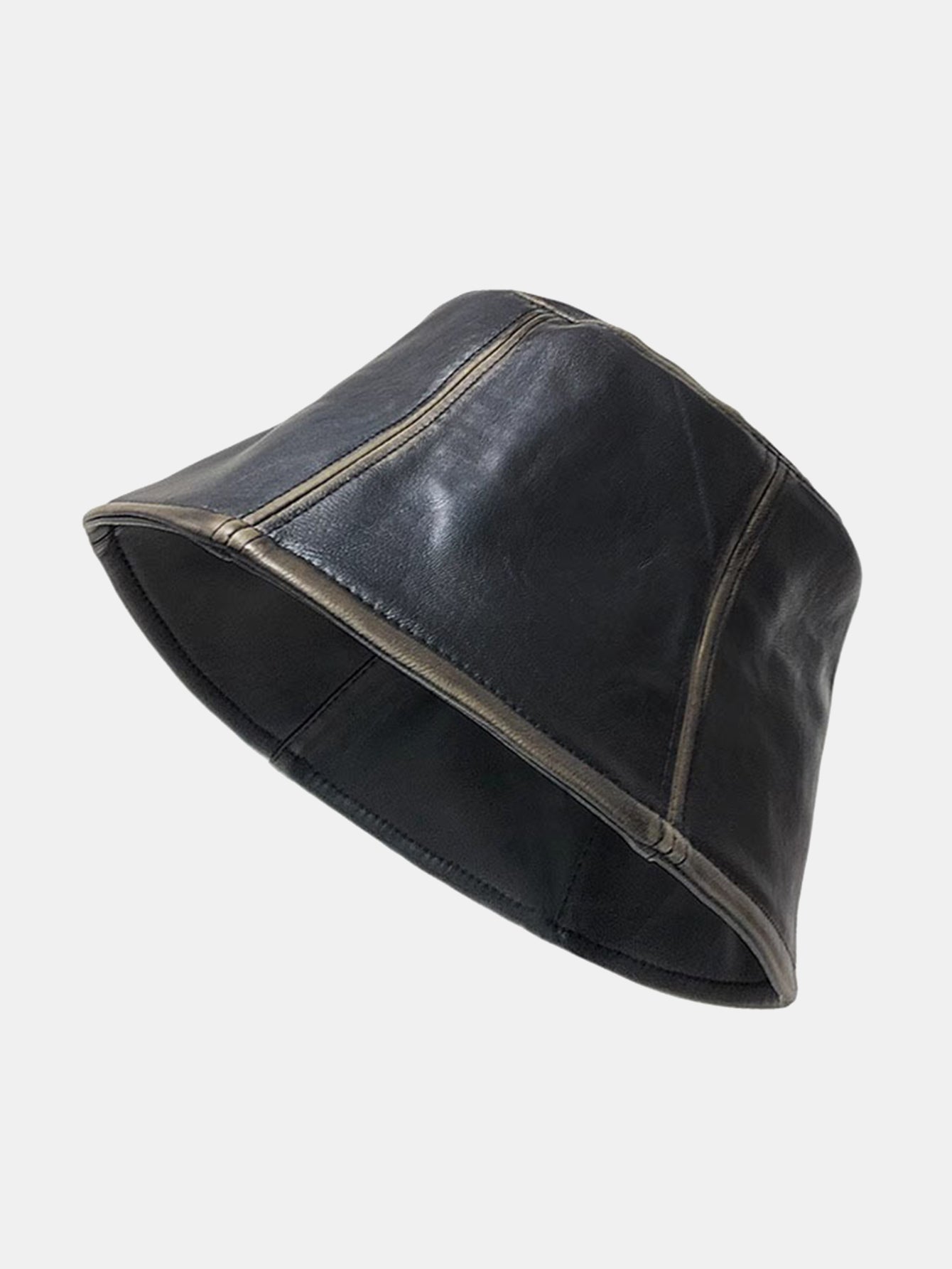 PU-Leder Outdoor Fashion Fischerhut