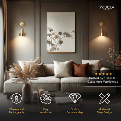 GLOWDROP WANDLAMPE (SET AUS 2 + 2 GLÜHBIRNEN GRATIS)