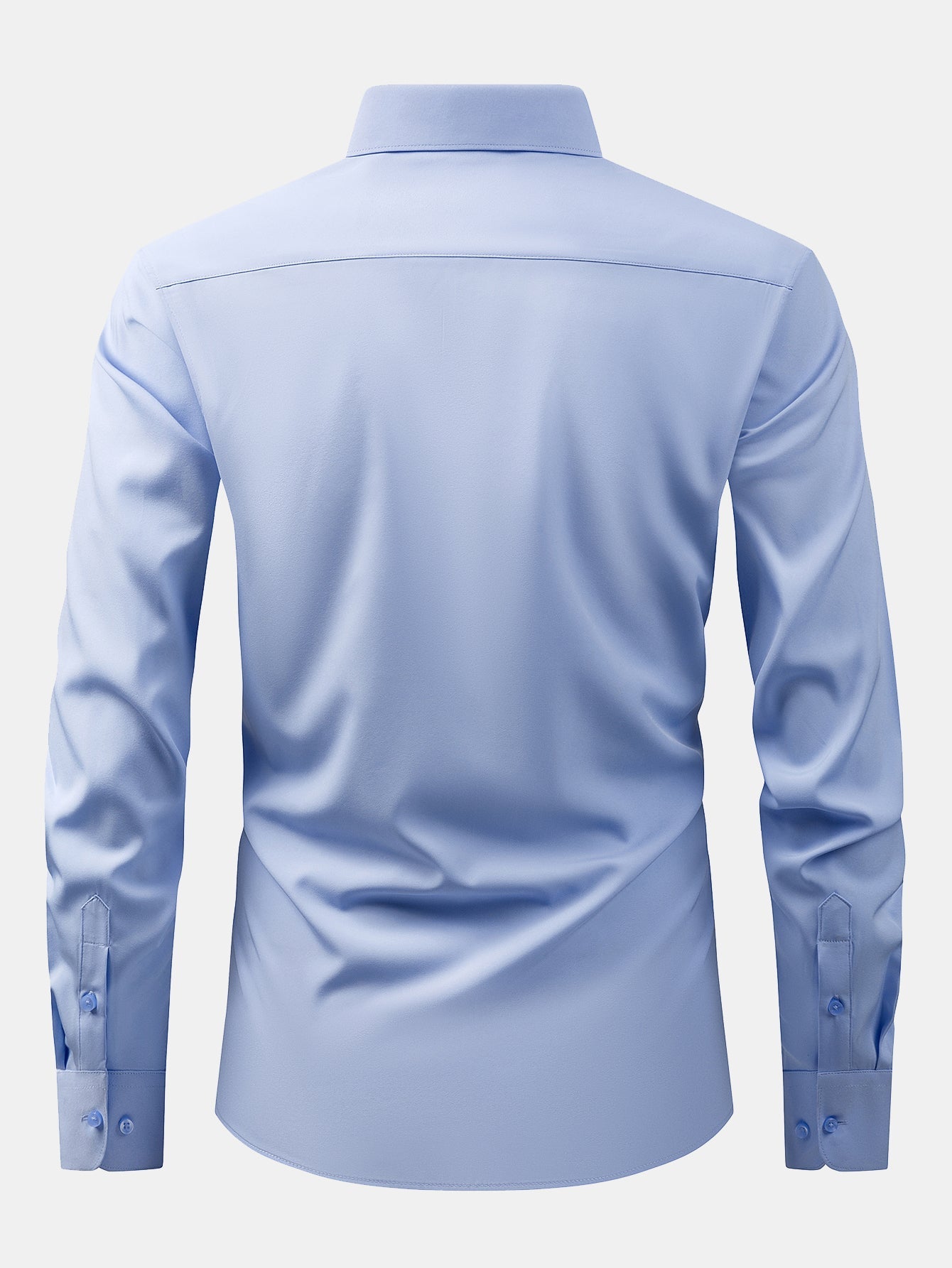 Langärmliges Button-Up Hemd