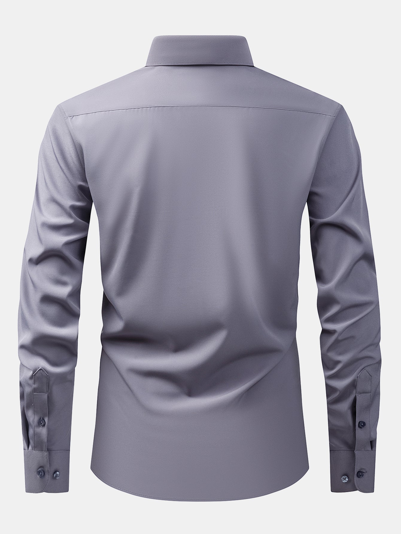 Langärmliges Button-Up Hemd