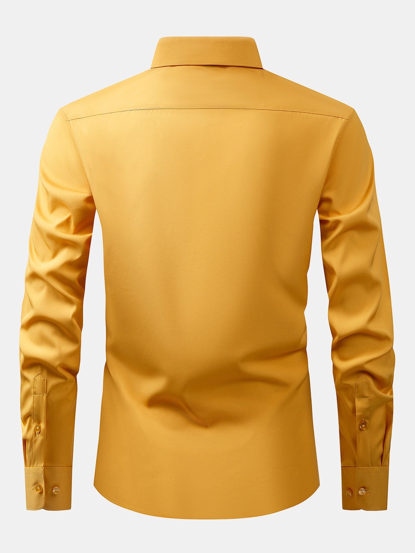 Langärmliges Button-Up Hemd