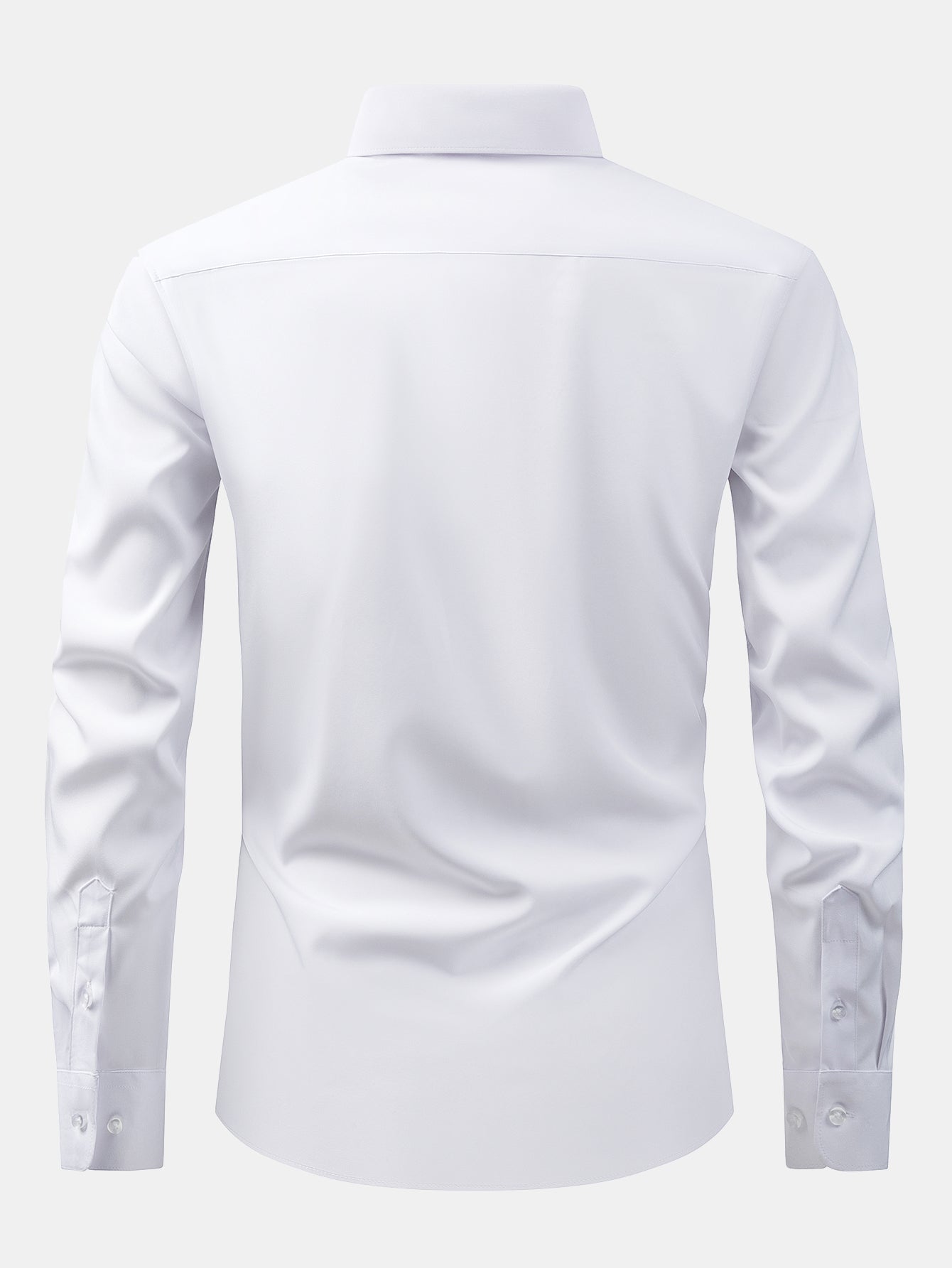 Langärmliges Button-Up Hemd