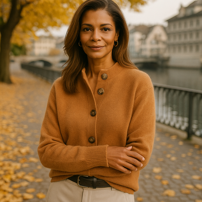 SOFIA BUTTON CARDIGAN