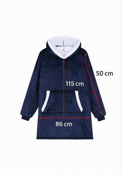 Noa Oversized Fleece Hoodie