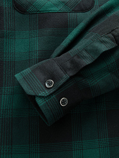 Kapuzenshirt mit Taschen aus flanellgefüttertem Fleece