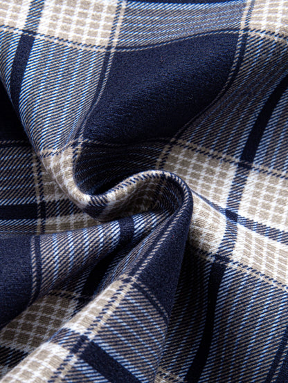 Flanell Fleece Gefüttertes Kapuzenhemd