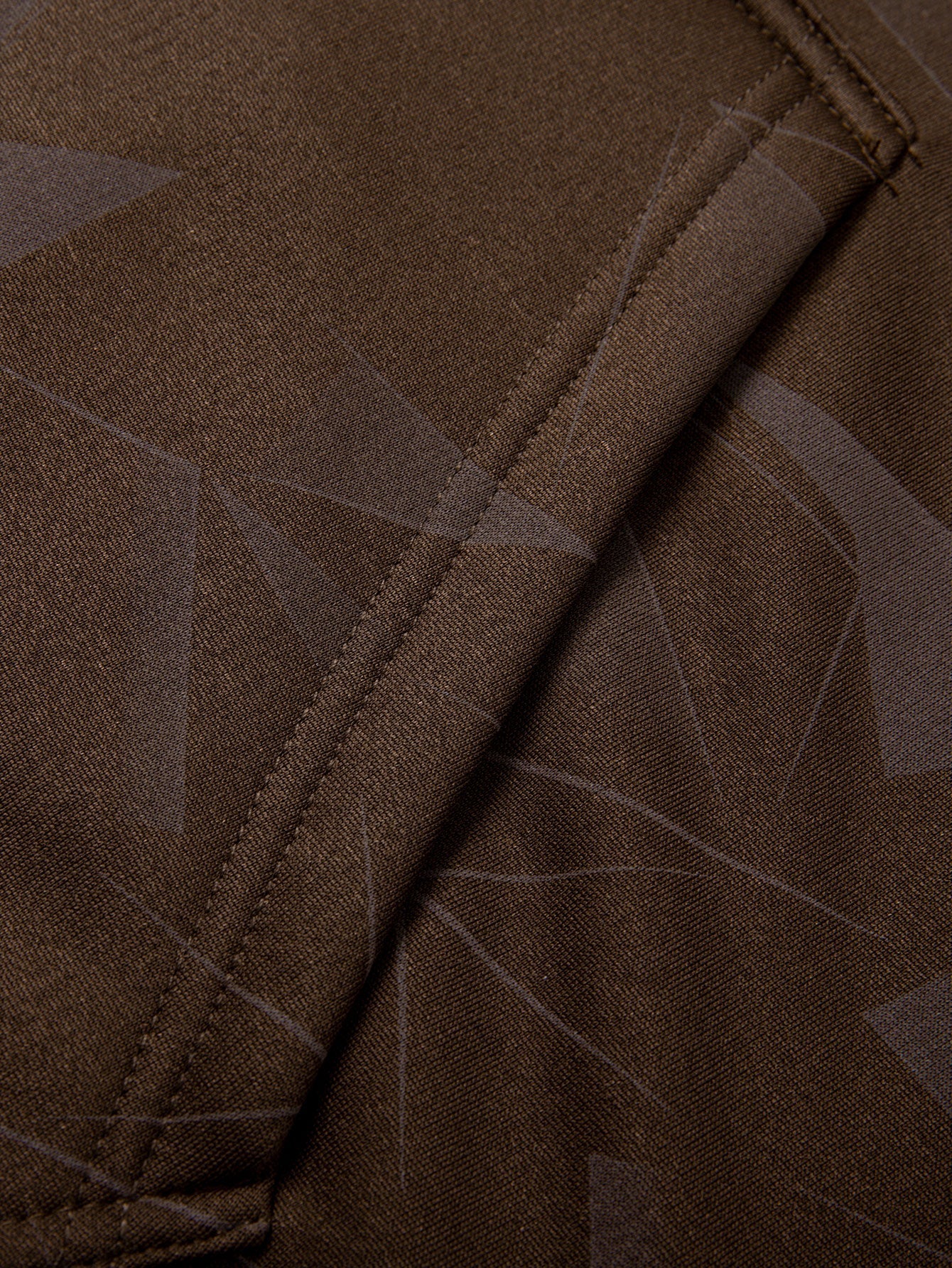 Geometrisch gemusterter Teddy Kapuzenpullover mit Reißverschluss