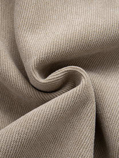 Teddygefüttertes Cordhemd mit langen Ärmeln