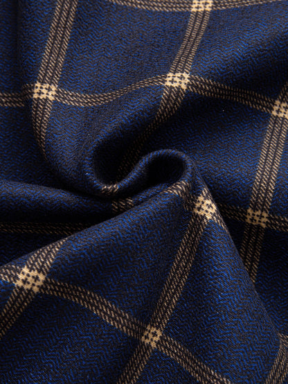 Flanell Fleece Gefüttertes Kariertes Hemd